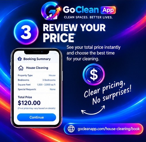 Step 3: review your price